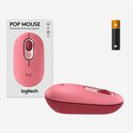 Logitech Pop Mouse Heartbreaker, ružová
