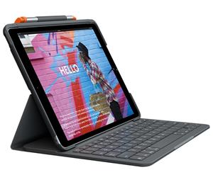 Logitech, puzdro pre iPad s klávesnicou, čierne