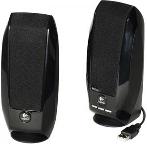 Logitech S150, reproduktory, čierne