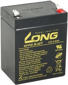 LONG batéria 12V 2,9Ah F1 (WP2.9-12T)