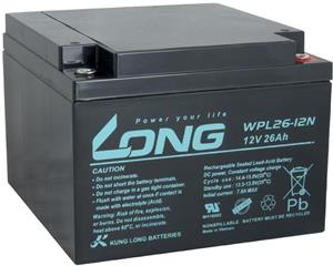 LONG batéria 12V 26Ah M5 LongLife (WPL26-12N)