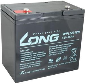 LONG batéria 12V 55Ah M6 LongLife (WPL55-12N)