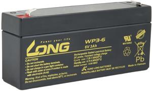 LONG batéria 6V 3Ah F1 (WP3-6)