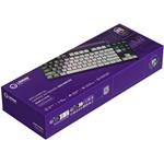 Lorgar Azar 514 TKL, kompaktná mechanická herná klávesnica, US layout, biela