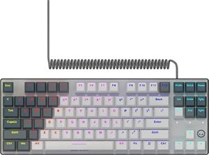 Lorgar Azar 514 TKL, kompaktná mechanická herná klávesnica, US layout, čierna