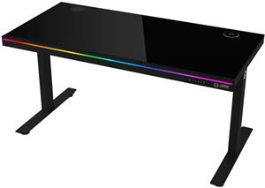 Lorgar DP80G, stôl s nastaviteľnou výškou, čierny