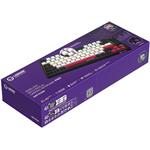 Lorgar KBP7075 Pro, bezdrôtová mechanická herná klávesnica, SK/CZ, čierna