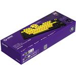Lorgar KBP7075 Pro, bezdrôtová mechanická herná klávesnica, US, žltá