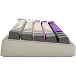 Lorgar KBP70MW, bezdrôtová mechanická herná klávesnica, SK/CZ, béžová