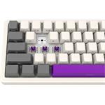 Lorgar KBP70MW, bezdrôtová mechanická herná klávesnica, SK/CZ, béžová