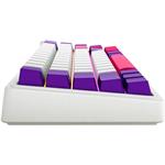 Lorgar KBP70MW, bezdrôtová mechanická herná klávesnica, SK/CZ, biela