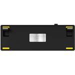 Lorgar KBP70MW, bezdrôtová mechanická herná klávesnica, SK/CZ, žltá