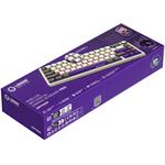 Lorgar KBP70MW, bezdrôtová mechanická herná klávesnica, US layout, béžová