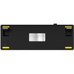 Lorgar KBP70MW, bezdrôtová mechanická herná klávesnica, US layout, žltá