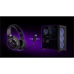 Lorgar Noah 702, herný headset, čierne