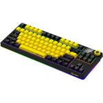 Lorgar Pro KBP70TKLW, bezdrôtová mechanická herná klávesnica, US, žltá