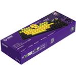 Lorgar Pro KBP70TKLW, bezdrôtová mechanická herná klávesnica, US, žltá