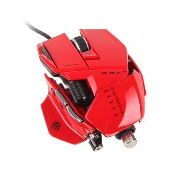 Mad Catz Cyborg R.A.T.7 6400 dpi Mouse - red