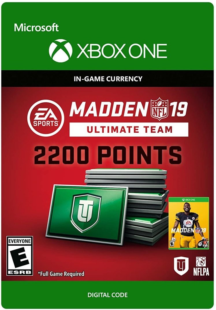 Madden NFL 19: MUT 2200 Madden Points Pack