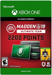 Madden NFL 19: MUT 2200 Madden Points Pack