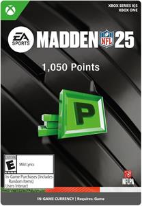 Madden NFL 25, 1050 Points, pre Xbox