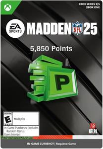 Madden NFL 25, 5850 points, pre Xbox