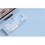 MageGee MK-STAR, Herná mechanická klávesnica, modro-biela