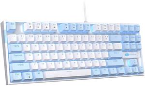MageGee MK-STAR, Herná mechanická klávesnica, modro-biela