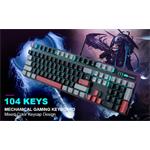 MageGee MK-STORM, Herná mechanická klávesnica, čierno-sivá