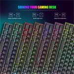 MageGee TS91, Káblová herná klávesnica, 60% layout, čierna