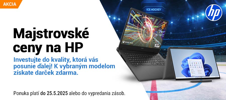 Majstrovské ceny na HP notebooky