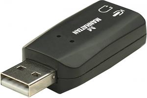 Manhattan 3D zvuková karta USB
