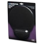 Manhattan MousePad, Deluxe Gelova podlozka, Black