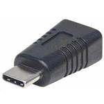 Manhattan redukcia USB-C na USB Mini-B, USB 2.0, 480 Mb/s, čierna