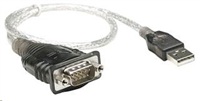 Manhattan Redukcia, USB na Serial RS232, DB9, 45cm