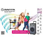 MANTA Karaoke reproduktor s 40W GHUL s bluetooth SPK5003