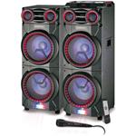 MANTA Sada Karaoke reproduktorov 160W (2x80W) Bluetooth SPK6013