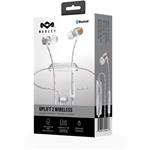 MARLEY Uplift 2 Wireless - Silver, bezdrátová sluchátka do uší s ovladačem a mikrofonem