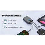 Marstek P265L, powerbanka, 2x USB-C, 1x USB-A, 10.000mAh