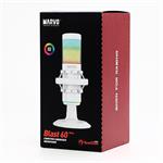 Marvo, herný mikrofón, BLAST 60, biely