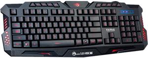 Marvo K636, herná klávesnica, čierna