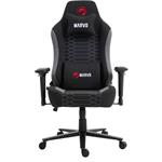 Marvo Kahn, herné kreslo, čierno-šedé