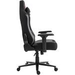 Marvo Kahn, herné kreslo, čierno-šedé