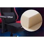 Marvo Kahn, herné kreslo, čierno-šedé