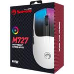 Marvo M727, biela, optika, 12000DPI