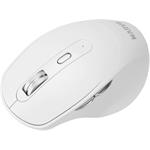 Marvo optická myš, Bluetooth a 2,4GHz, biela