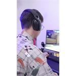 Marvo Pulz 70W, hracie slúchadlá, ovládanie hlasitosti, čierna, Tri-mode