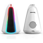 Marvo reproduktory MONKA SG-500, 2.0, 6W, biele, regulácia hlasitosti, RGB podsvietenie