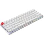 Marvo SABER 61 klávesnica drôtová (USB) US, biela mechanická