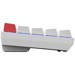 Marvo SABER 61 klávesnica drôtová (USB) US, biela mechanická